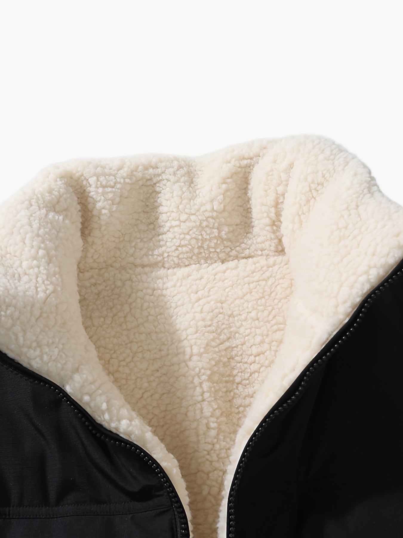 Veste réversible homme style casual chaude pour automne/hiver