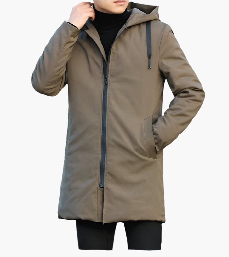 Veste d'hiver homme élégante et imperméable pour un style urbain moderne