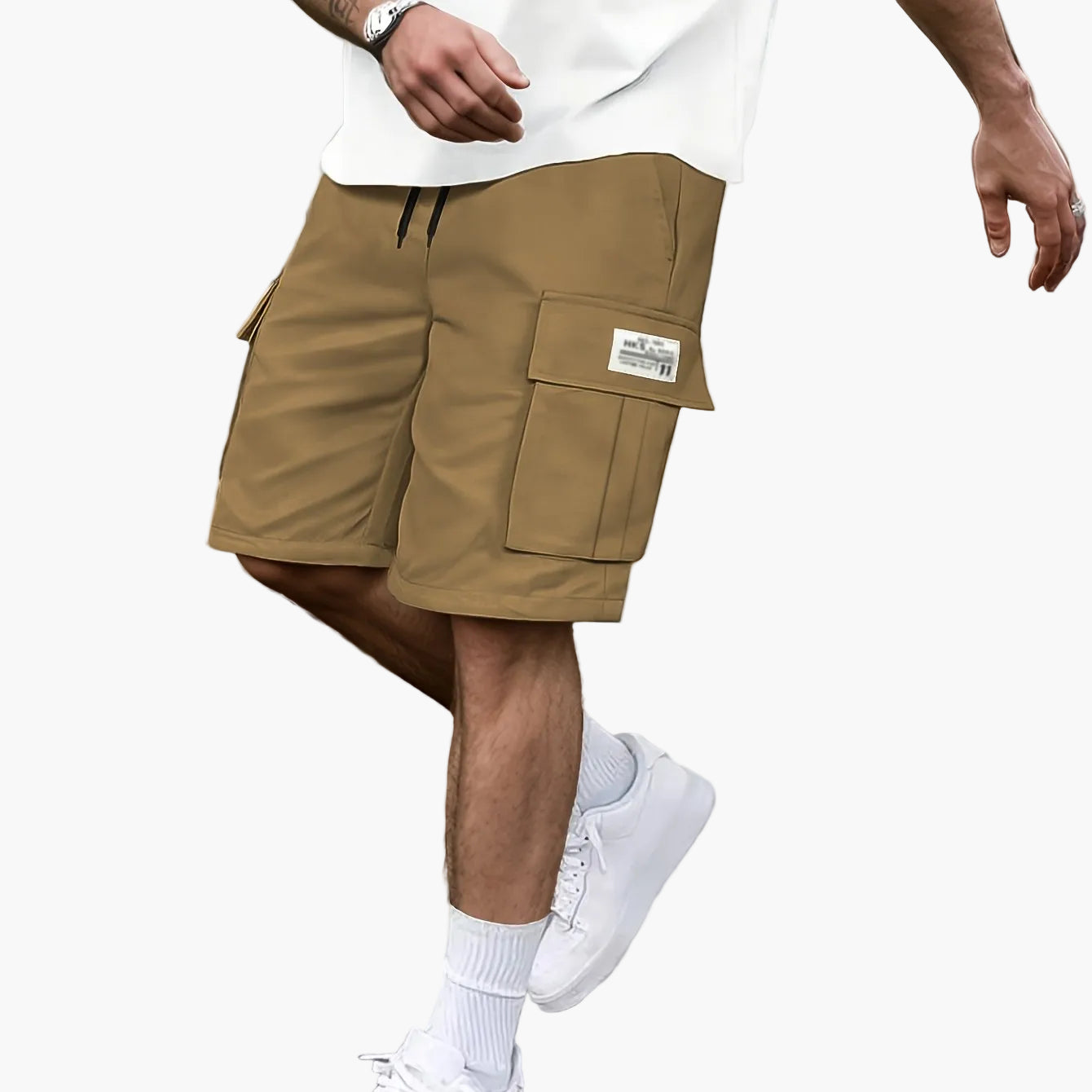 Short cargo décontracté pour homme avec poches multiples – Style urbain polyvalent