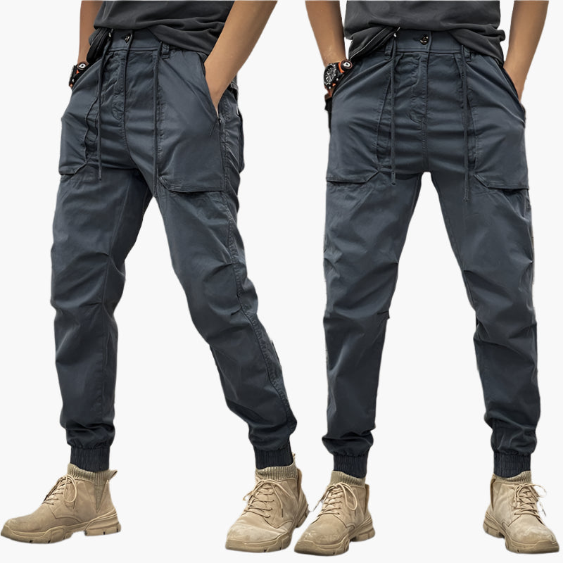 Pantalon cargo style décontracté pour homme – Idéal pour activités urbaines et plein air