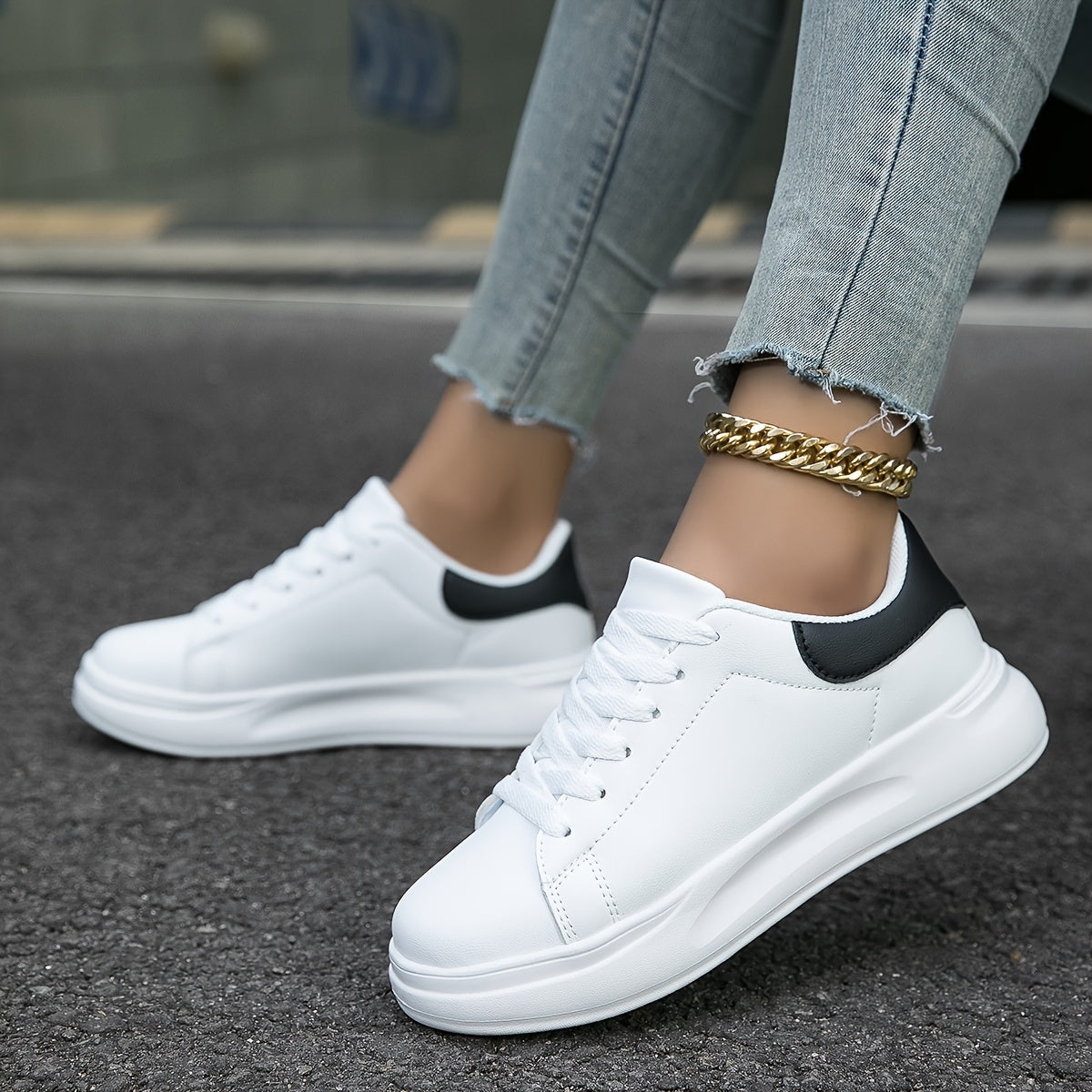 Baskets orthopédiques pour femme – Style urbain confortable et moderne