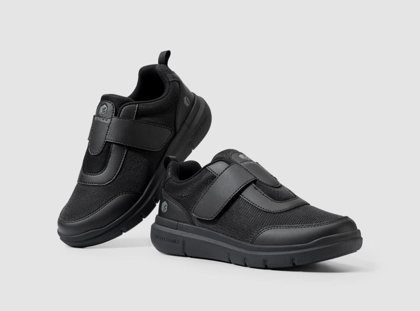 Brian – Chaussures Diabétiques Confortables avec Sangle StrapEase pour Hommes V4