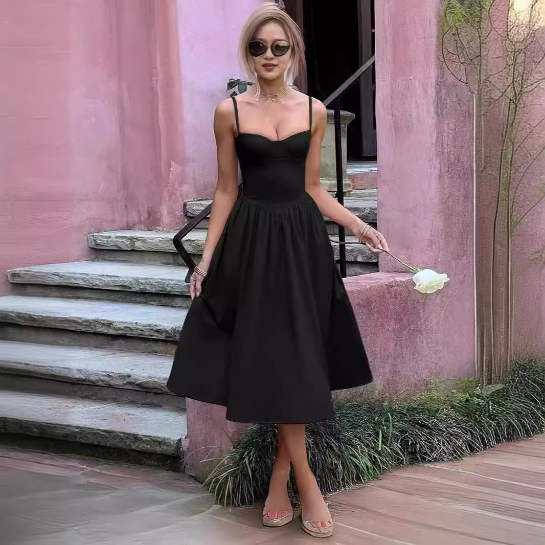 Stephanie – Robe Longue Rétro Style Cour