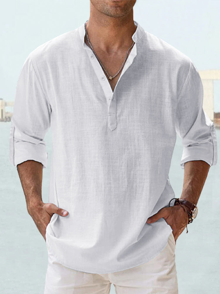 James – Chemise de Sport Décontractée Ample