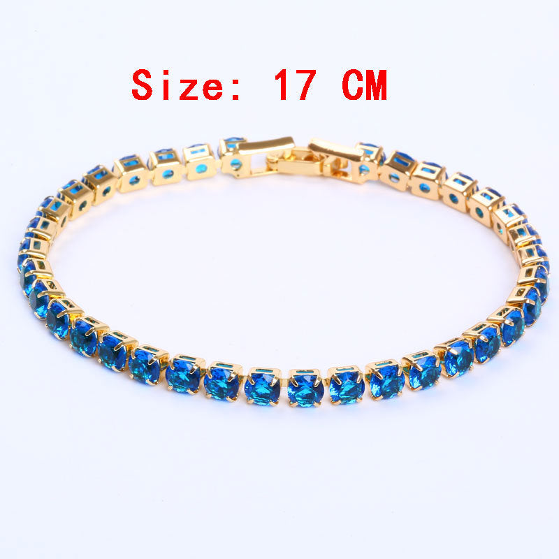 Tracy – Bracelet en Zircon avec Design Géométrique