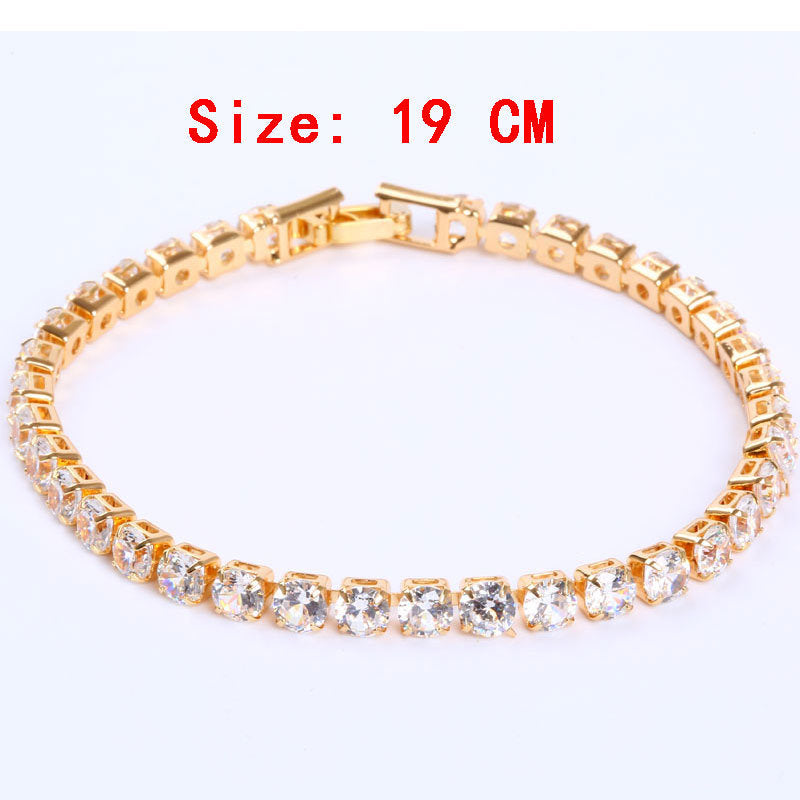 Tracy – Bracelet en Zircon avec Design Géométrique