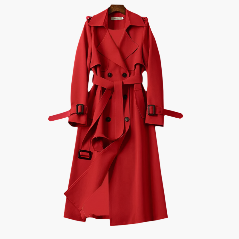 Trench-coat femme élégant style classique pour toutes occasions