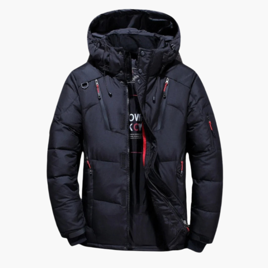 Veste doudoune chaude pour homme – Style urbain et confort hivernal