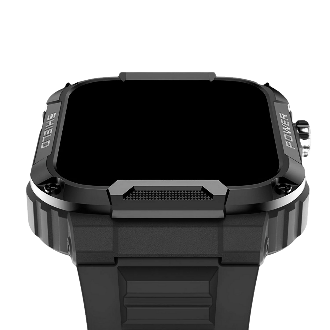 Ian – Montre Connectée Militaire Robuste pour Hommes avec Suivi de Fitness Avancé