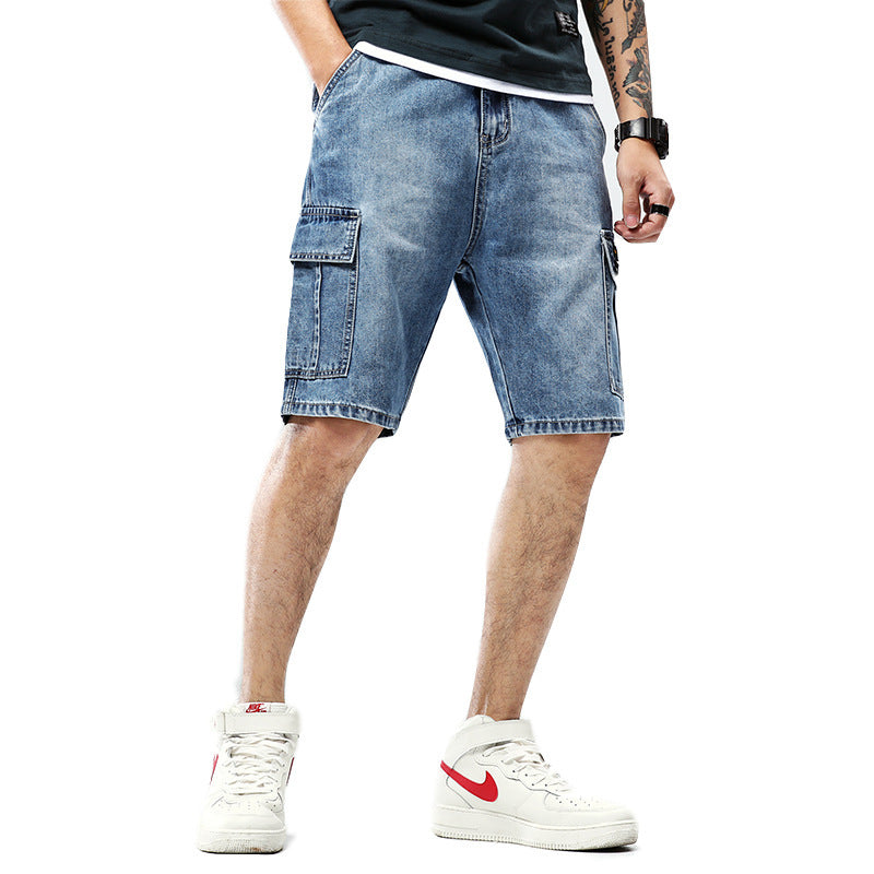 Martin – Pantalons d'été décontractés à jambe droite de 5 points