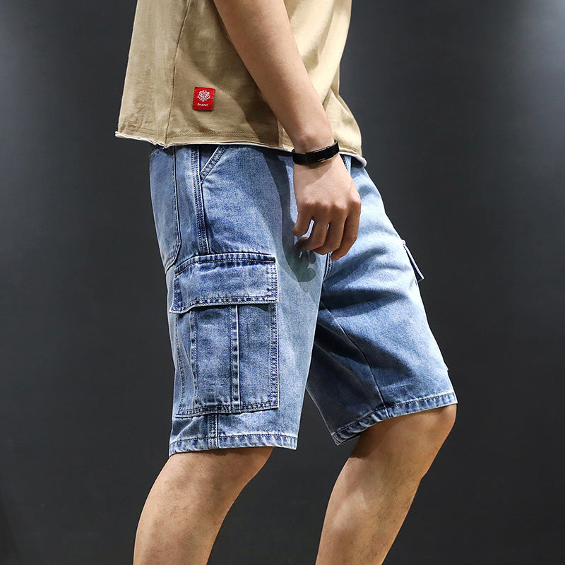 Martin – Pantalons d'été décontractés à jambe droite de 5 points
