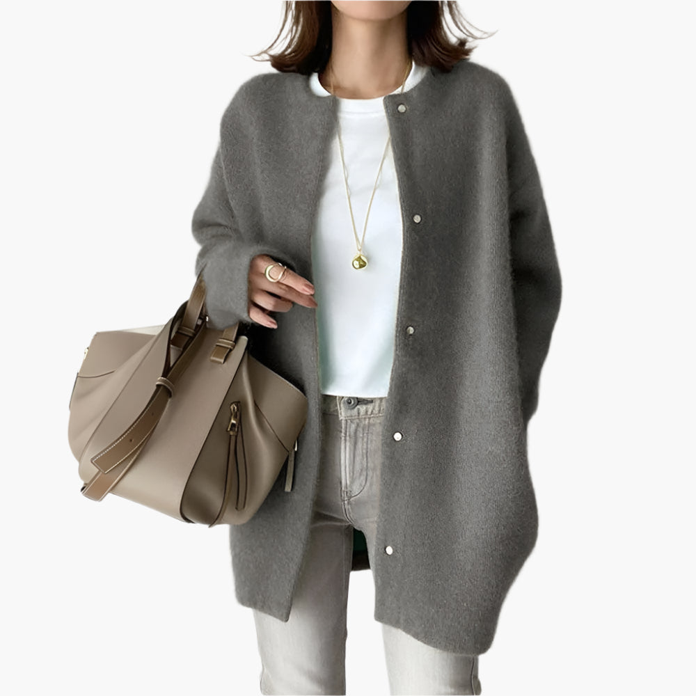 Gilet Cardigan Femme Style Décontracté Élégant pour Tenues Quotidiennes