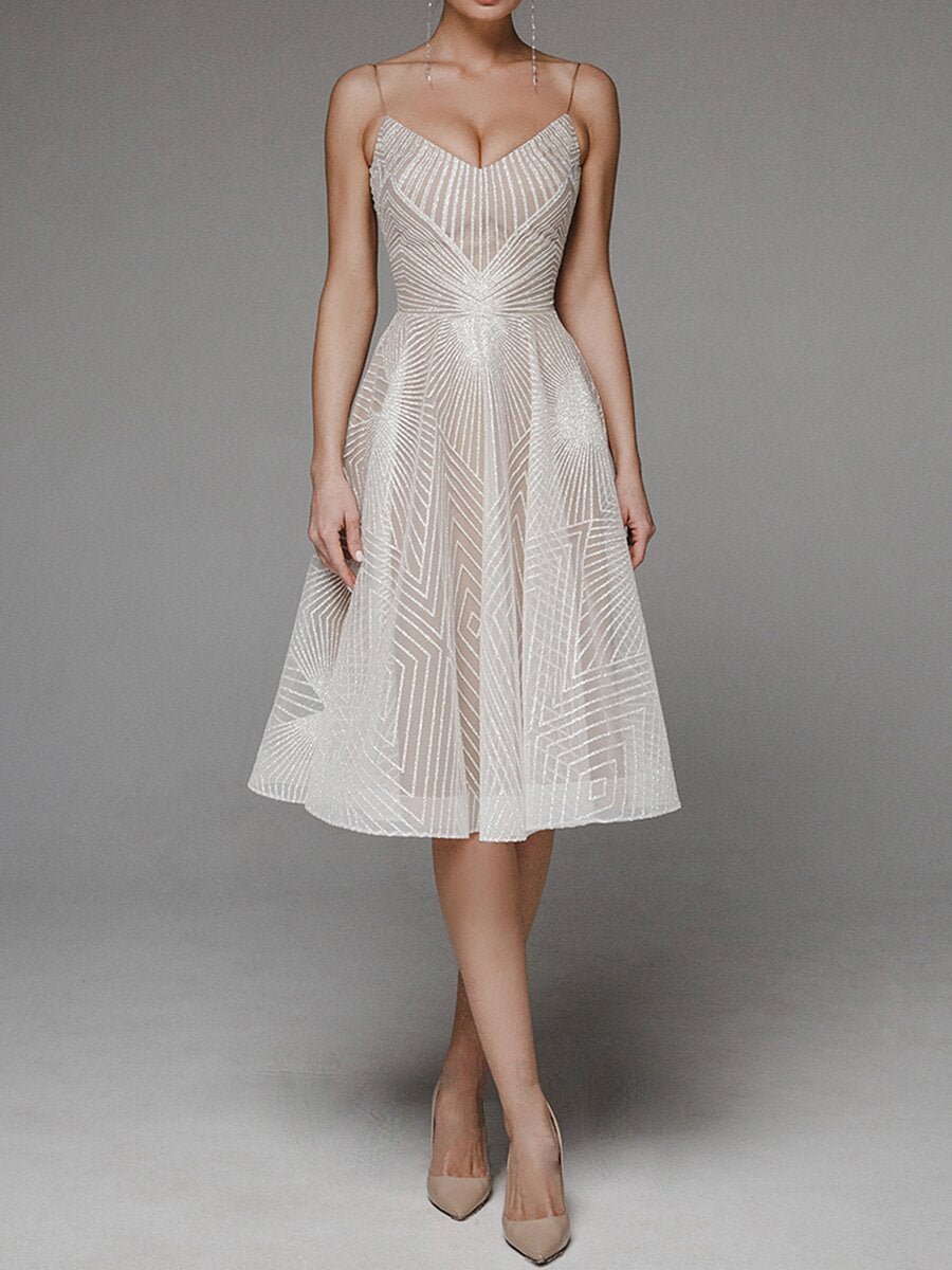 Laura – Robe D'été Sans Manches Brodée