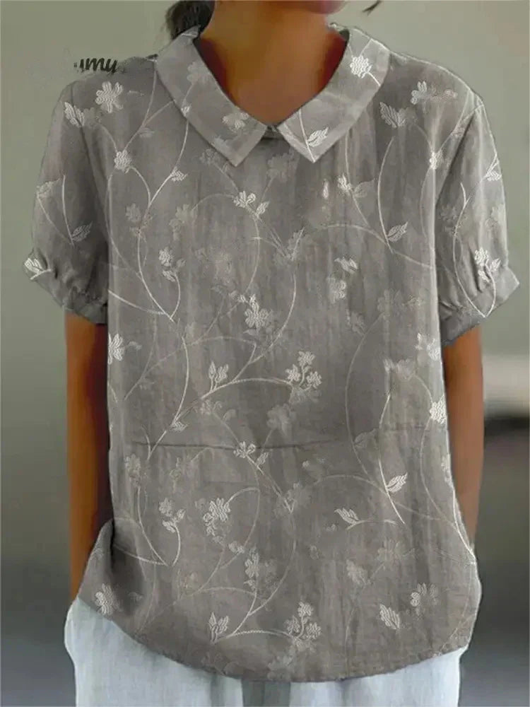 Therese™ - Blouse à Imprimé Floral