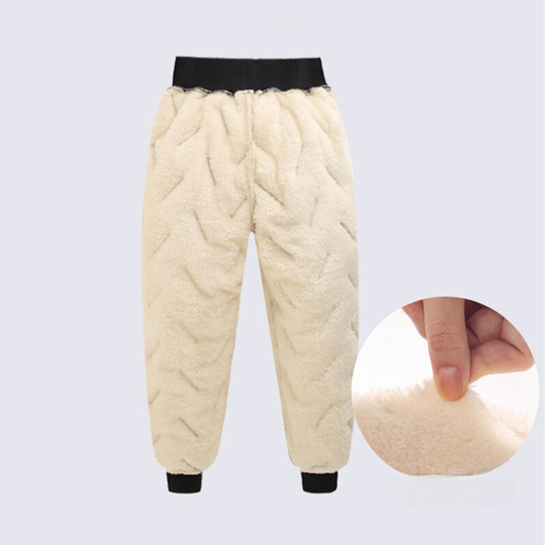 Pantalon d'hiver chaud imperméable pour enfants – Style outdoor, idéal pour activités hivernales