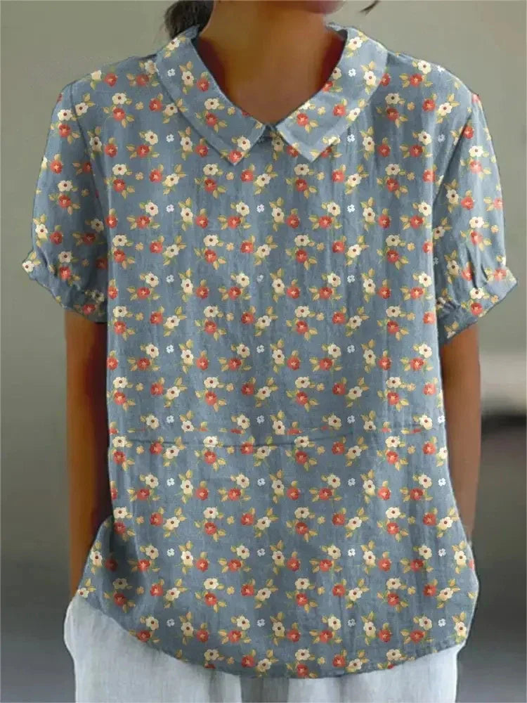 Therese™ - Blouse à Imprimé Floral