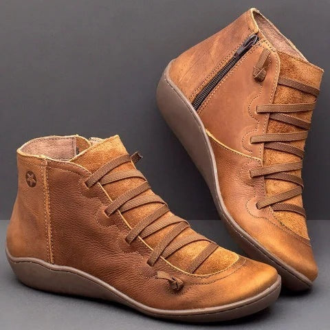 Clara – Bottines plates décontractées pour femmes