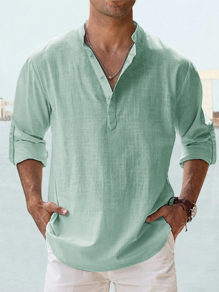 James – Chemise de Sport Décontractée Ample