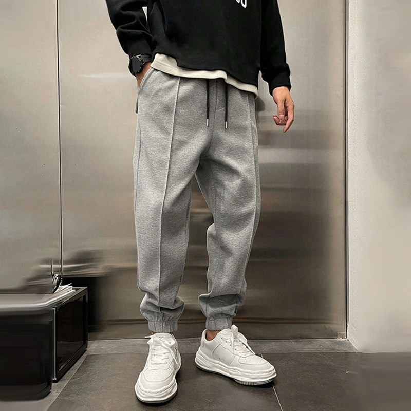 Pantalon de Jogging Style Urbain pour Homme - Confort Quotidien et Chaleur - Idéal Sport et Loisirs