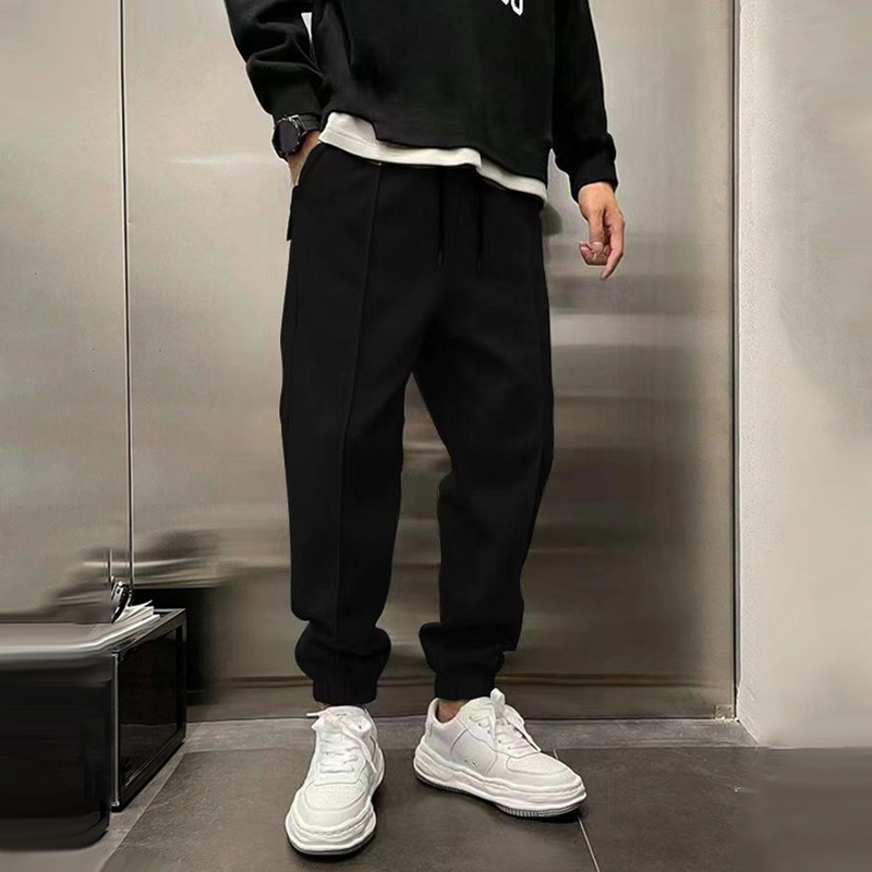 Pantalon de Jogging Style Urbain pour Homme - Confort Quotidien et Chaleur - Idéal Sport et Loisirs