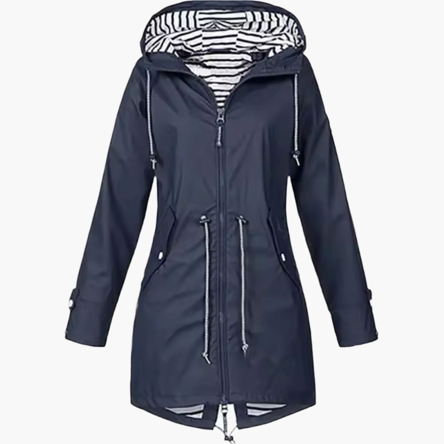 Veste imperméable de randonnée et de ville pour femme – style parka polyvalente coupe-vent