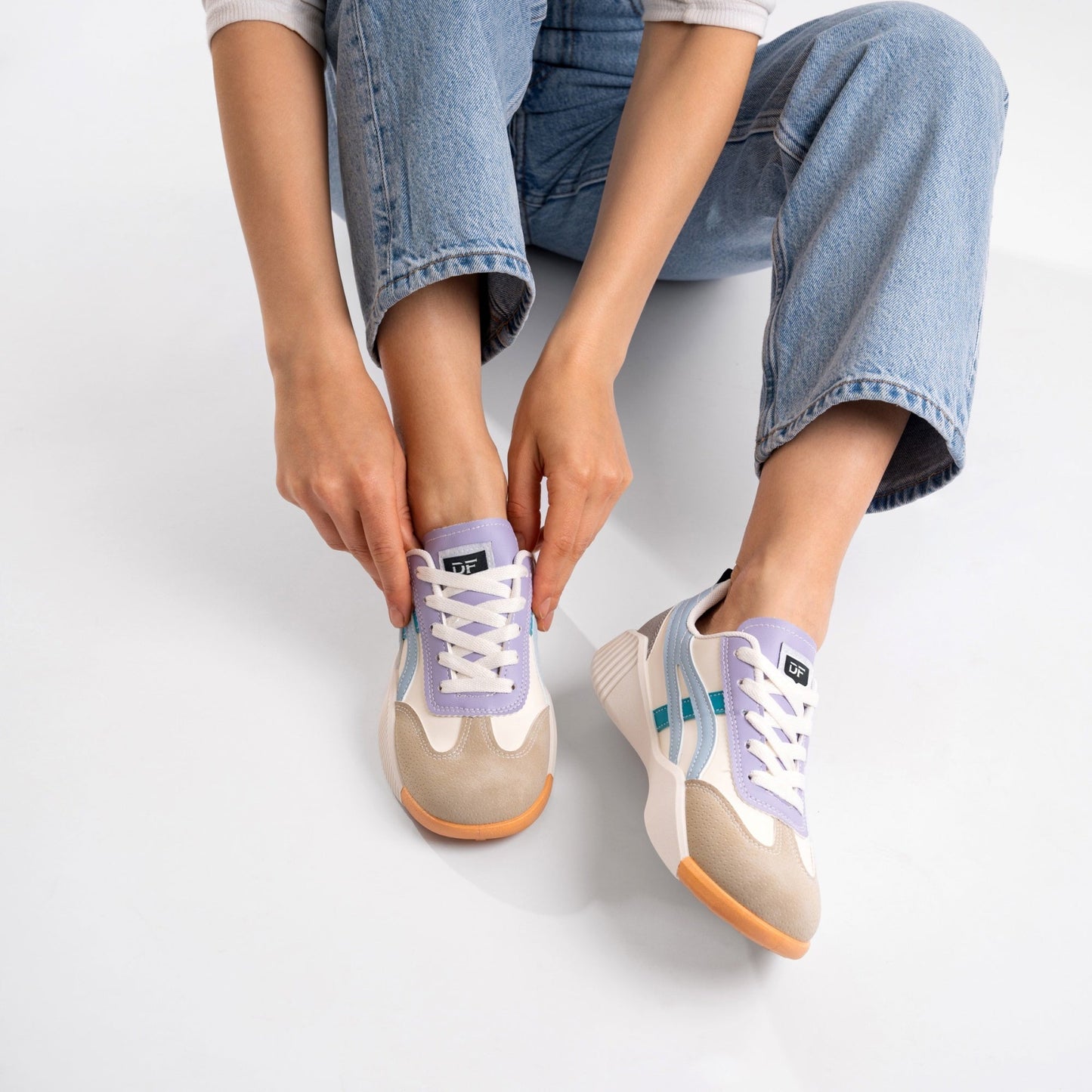 Katy – Baskets Minimalistes Rétro pour Femmes