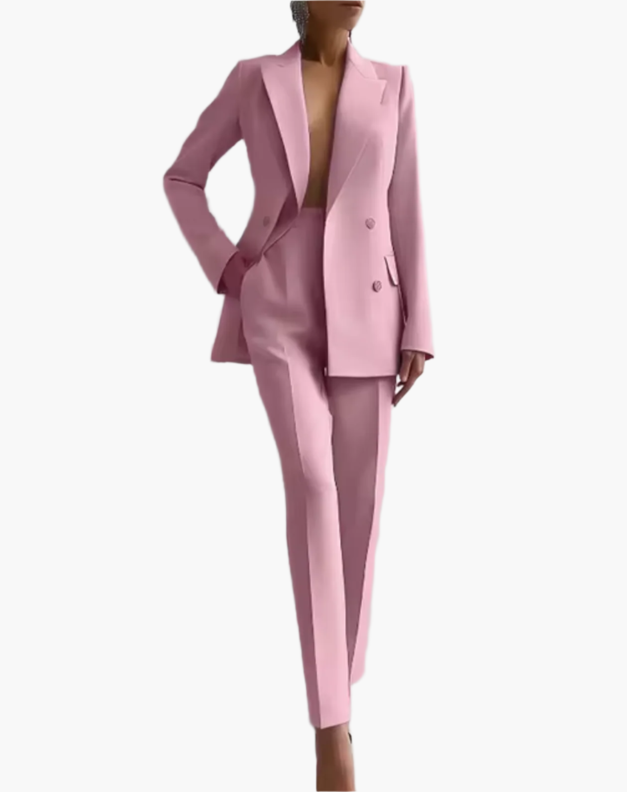 Tailleur Pantalon Femme Chic Professionnel Style Moderne Affaires