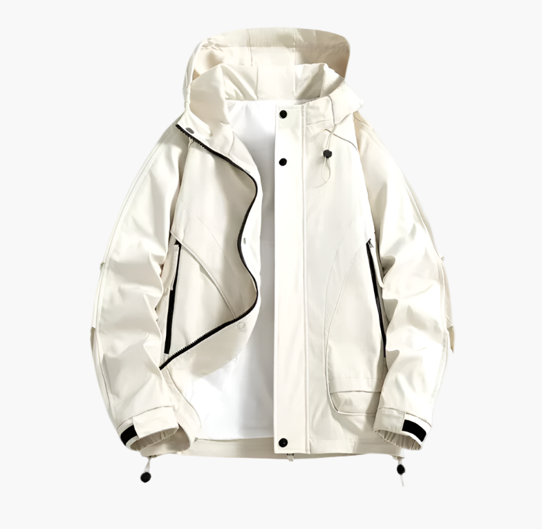 Veste coupe-vent imperméable homme style urbain outdoor