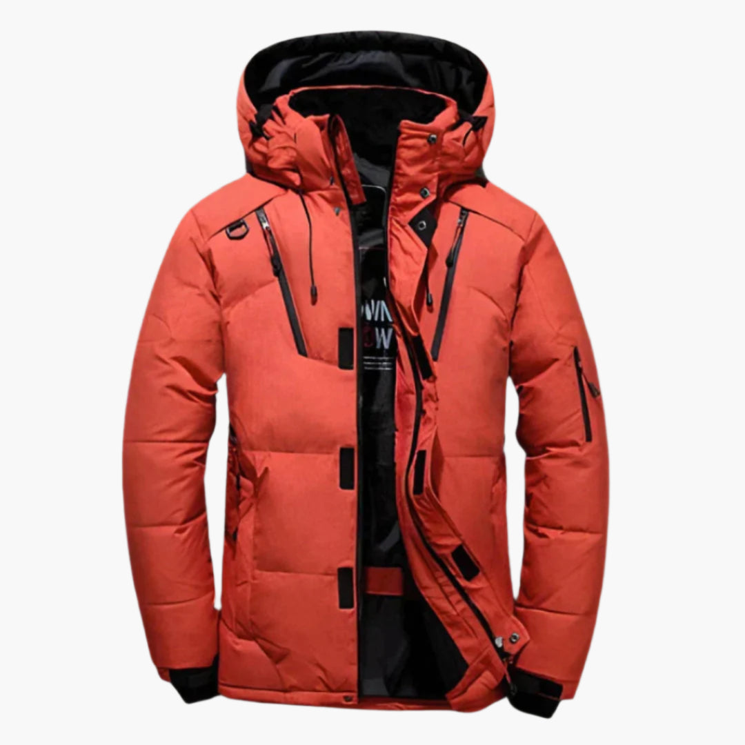 Veste doudoune chaude pour homme – Style urbain et confort hivernal