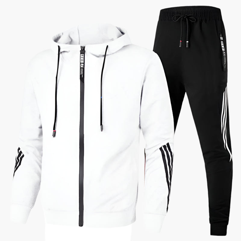 Survêtement 2 Pièces Homme Style Moderne pour Loisirs et Sport