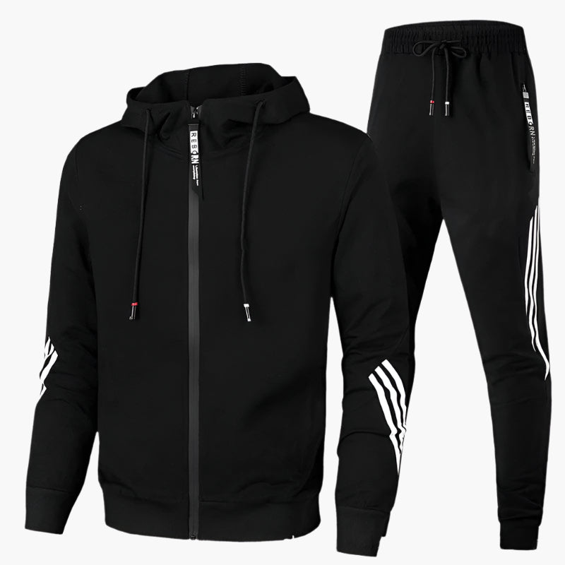 Survêtement 2 Pièces Homme Style Moderne pour Loisirs et Sport