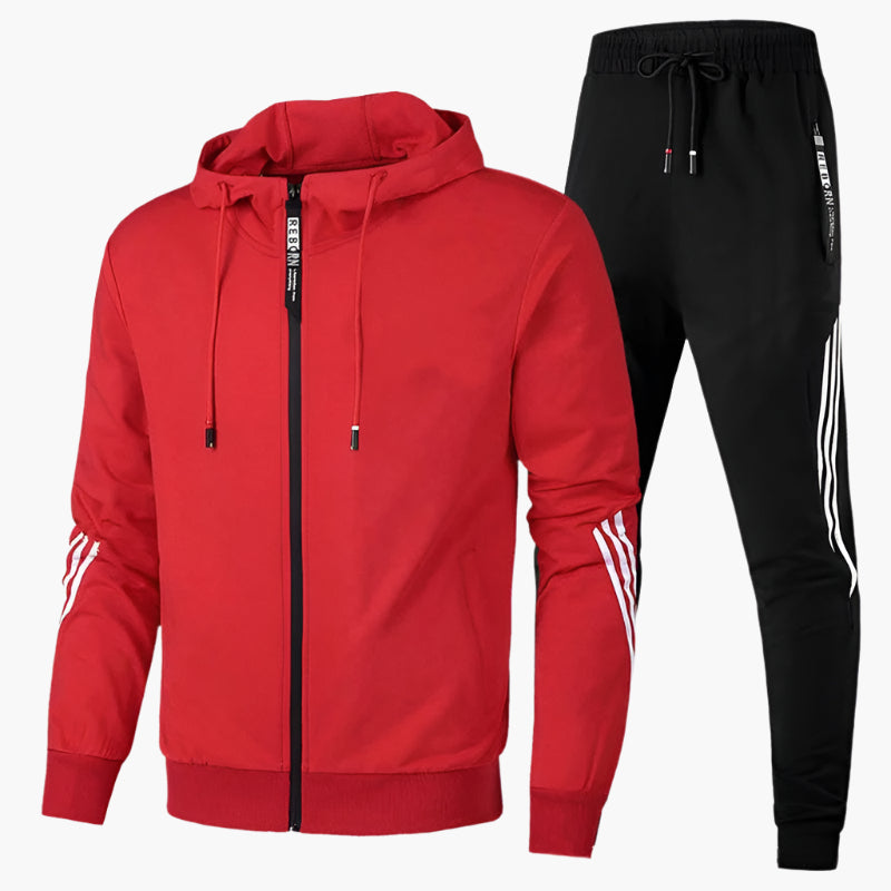 Survêtement 2 Pièces Homme Style Moderne pour Loisirs et Sport
