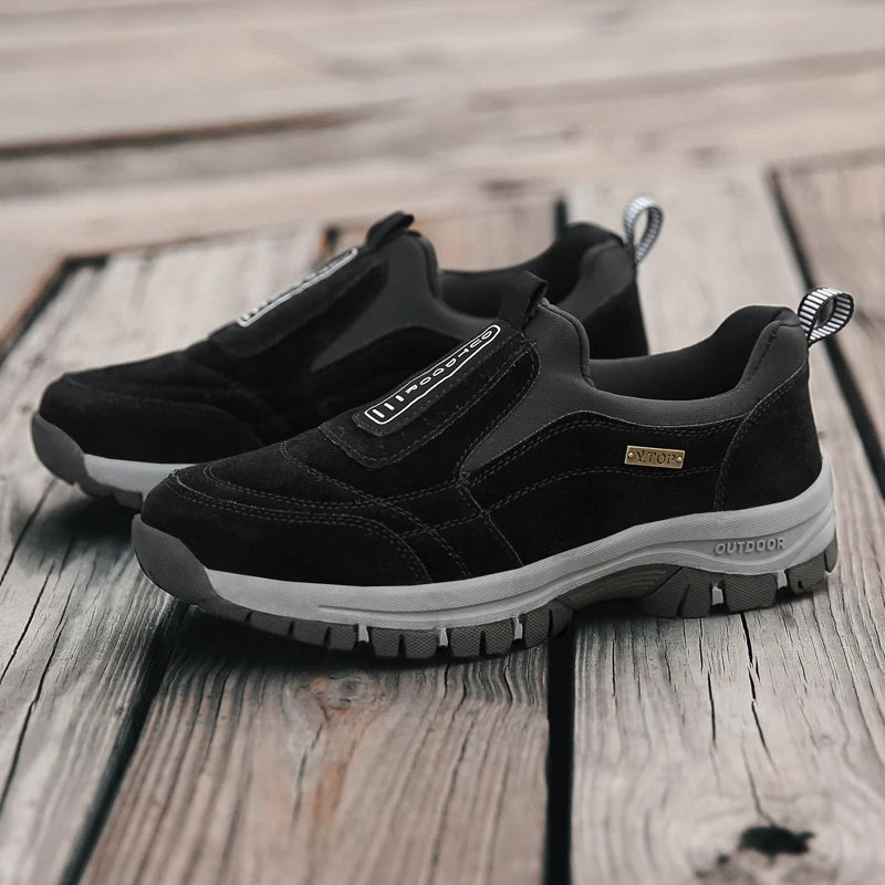 Chaussures de marche orthopédiques pour hommes - Style outdoor confortable et maintien ergonomique