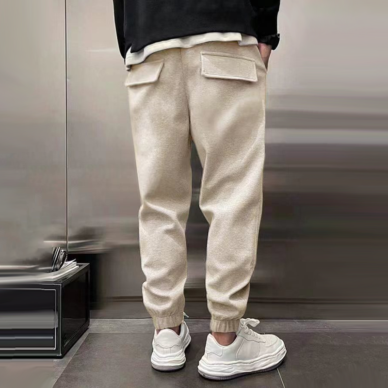 Pantalon de Jogging Style Urbain pour Homme - Confort Quotidien et Chaleur - Idéal Sport et Loisirs