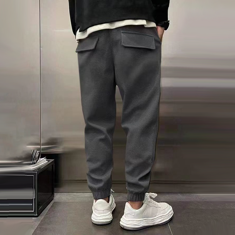 Pantalon de Jogging Style Urbain pour Homme - Confort Quotidien et Chaleur - Idéal Sport et Loisirs