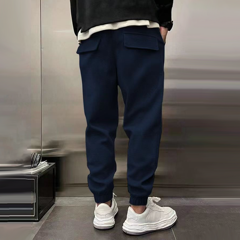 Pantalon de Jogging Style Urbain pour Homme - Confort Quotidien et Chaleur - Idéal Sport et Loisirs