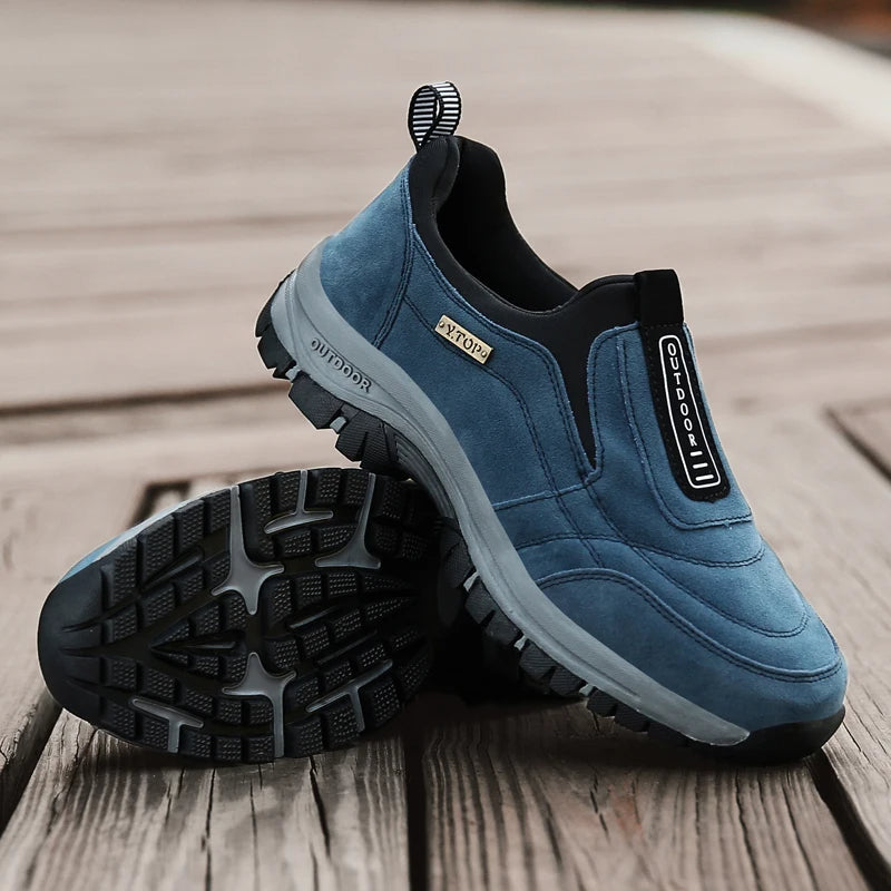 Chaussures de marche orthopédiques pour hommes - Style outdoor confortable et maintien ergonomique