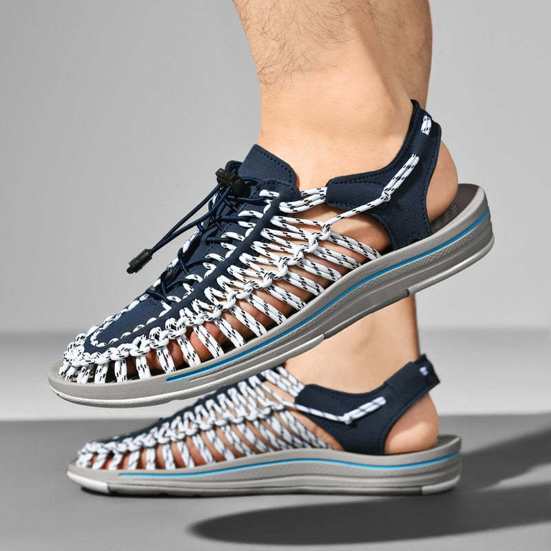 Philip – Sandales de Plage Multicolores Grandes Tailles