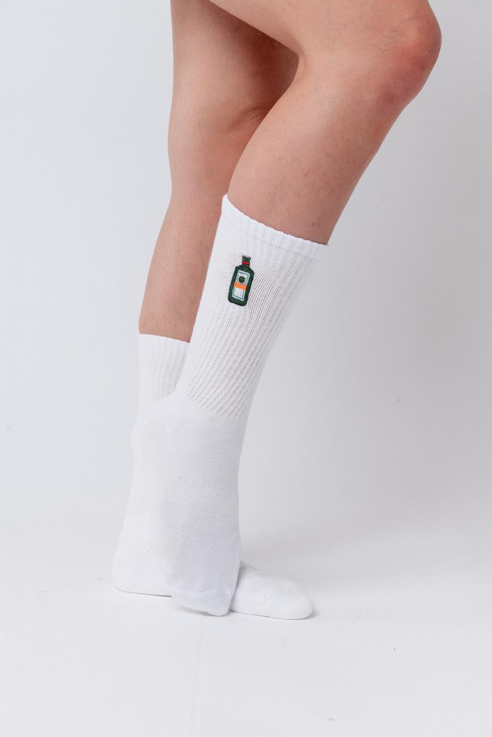 Dan – Chaussettes en Coton Bio Brodées pour Hommes