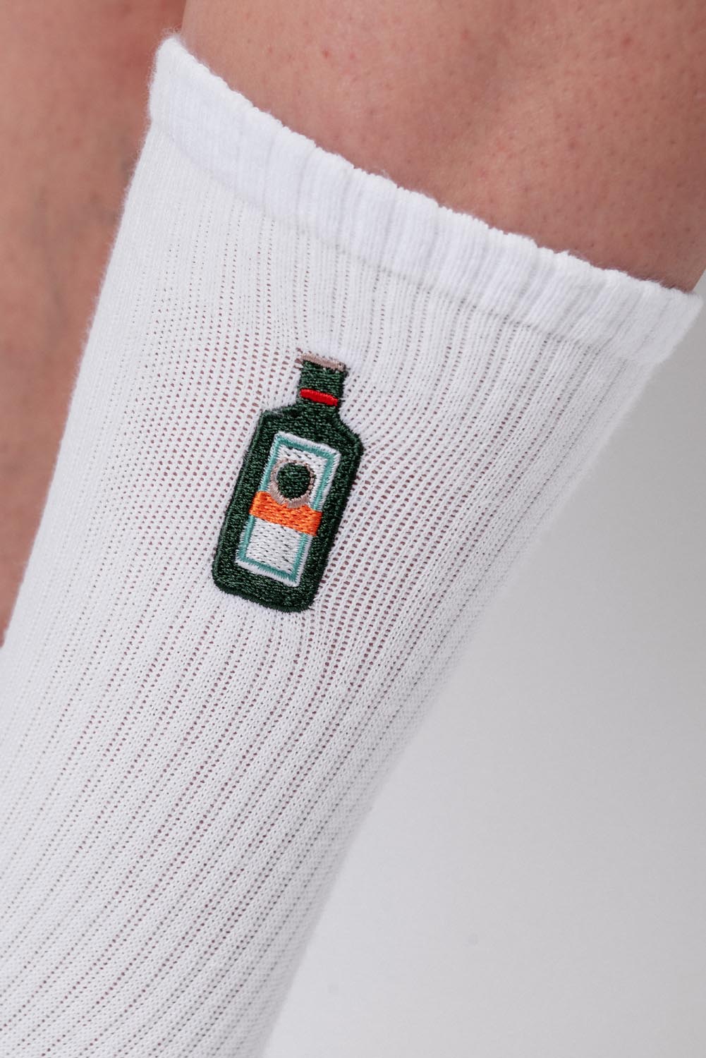 Dan – Chaussettes en Coton Bio Brodées pour Hommes