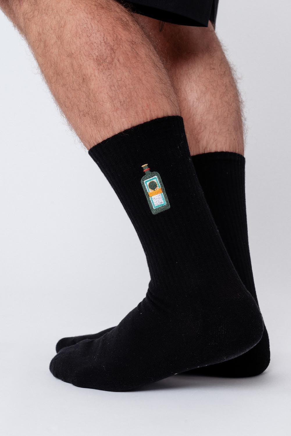 Dan – Chaussettes en Coton Bio Brodées pour Hommes