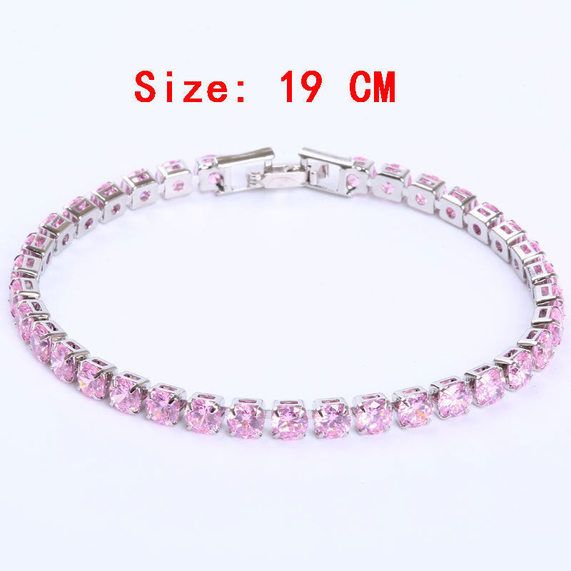 Tracy – Bracelet en Zircon avec Design Géométrique