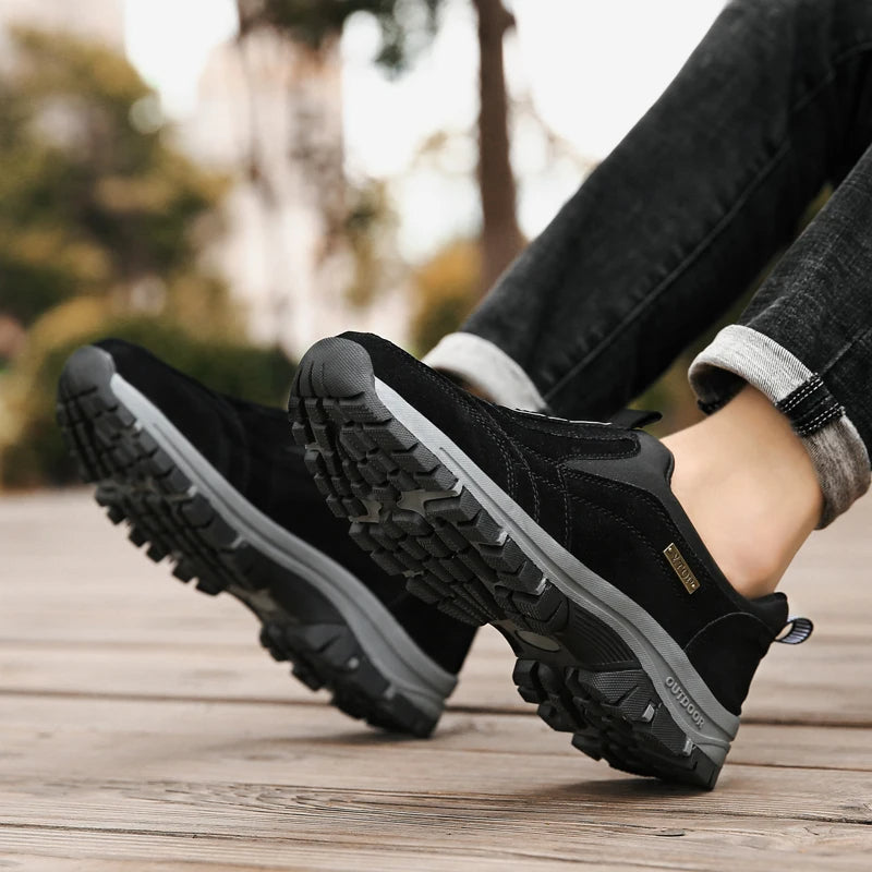 Chaussures de marche orthopédiques pour hommes - Style outdoor confortable et maintien ergonomique