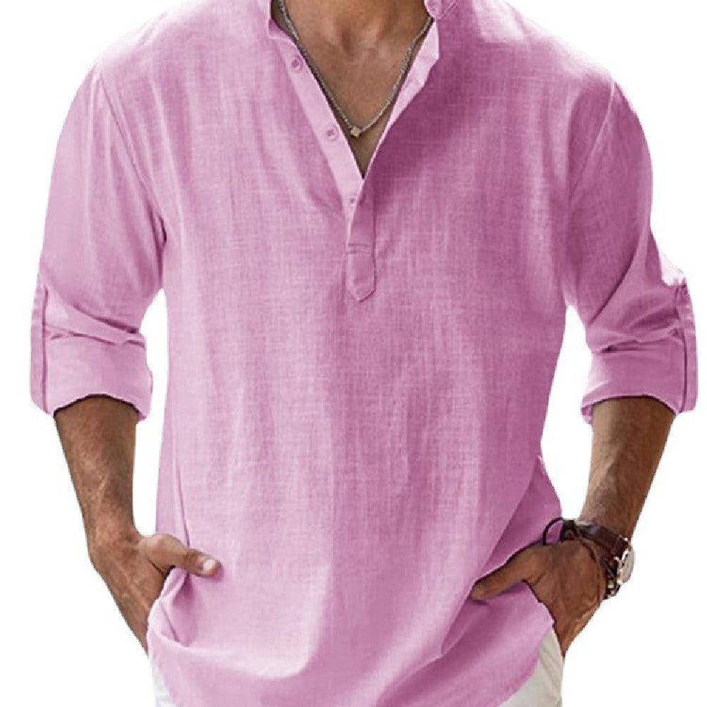 James – Chemise de Sport Décontractée Ample