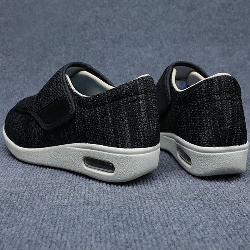 Chaussures orthopédiques larges pour hommes diabétiques confort quotidien