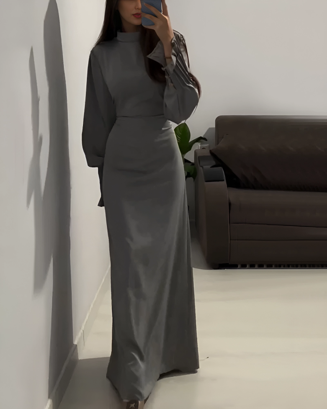Alison – Robe Longue Élégante