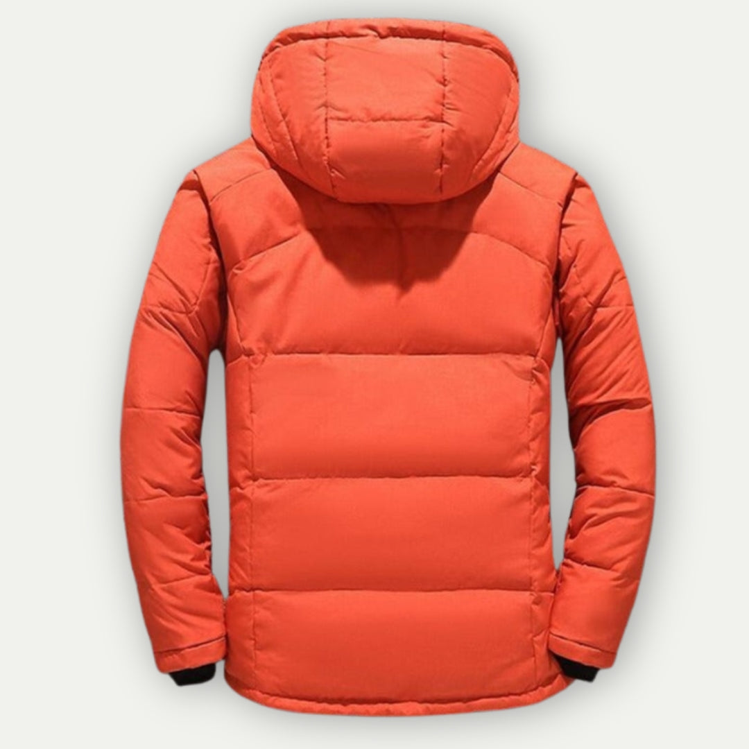 Veste doudoune chaude pour homme – Style urbain et confort hivernal