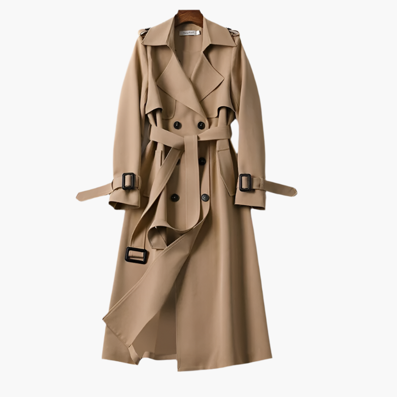 Trench-coat femme élégant style classique pour toutes occasions