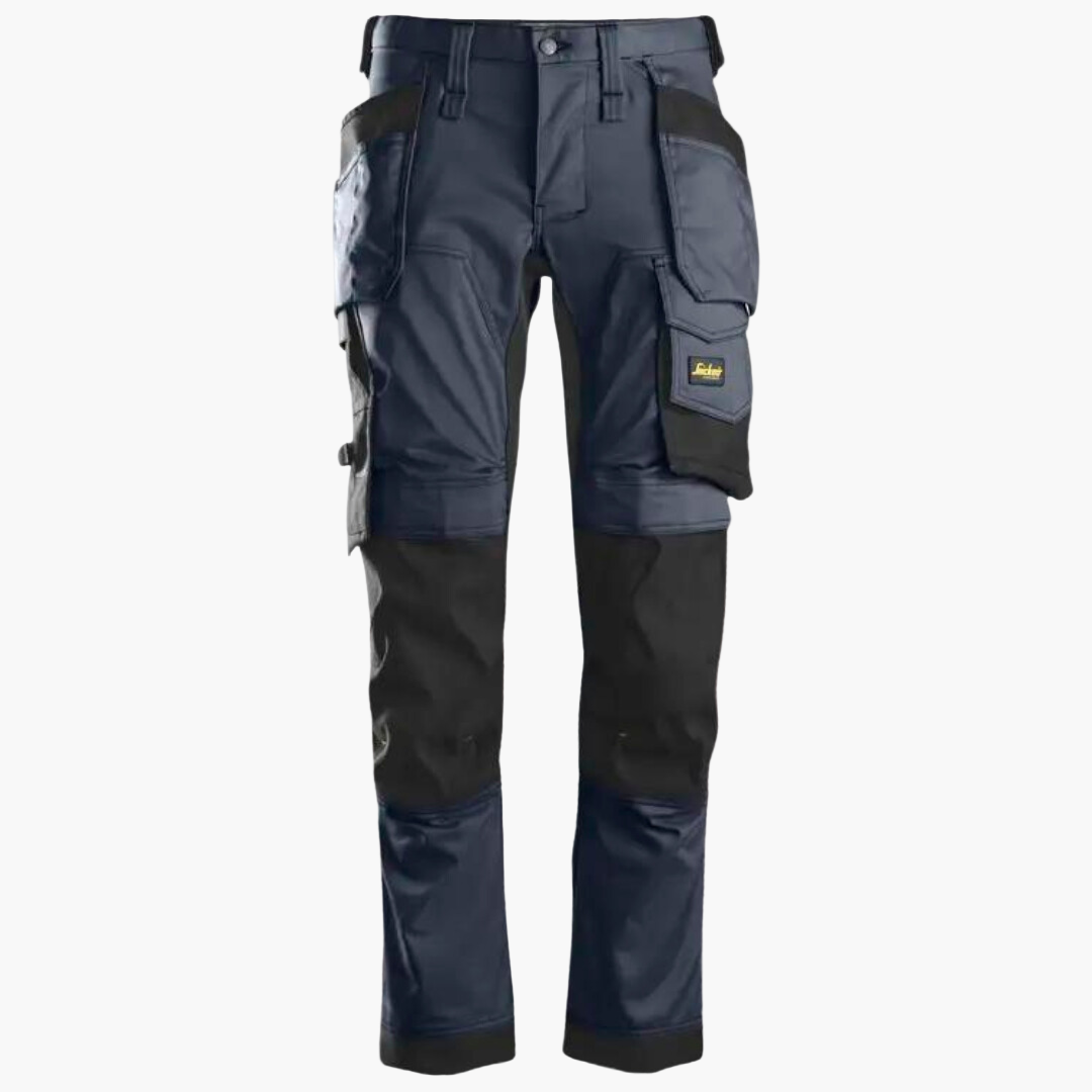 Pantalon de travail stretch à poches holster pour homme – Style professionnel et pratique