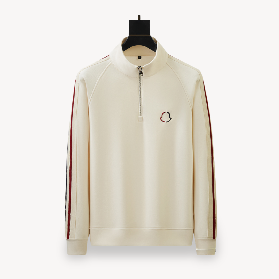 Survêtement Homme Style Moderne Demi-Zip Polyvalent pour Loisirs et Sport